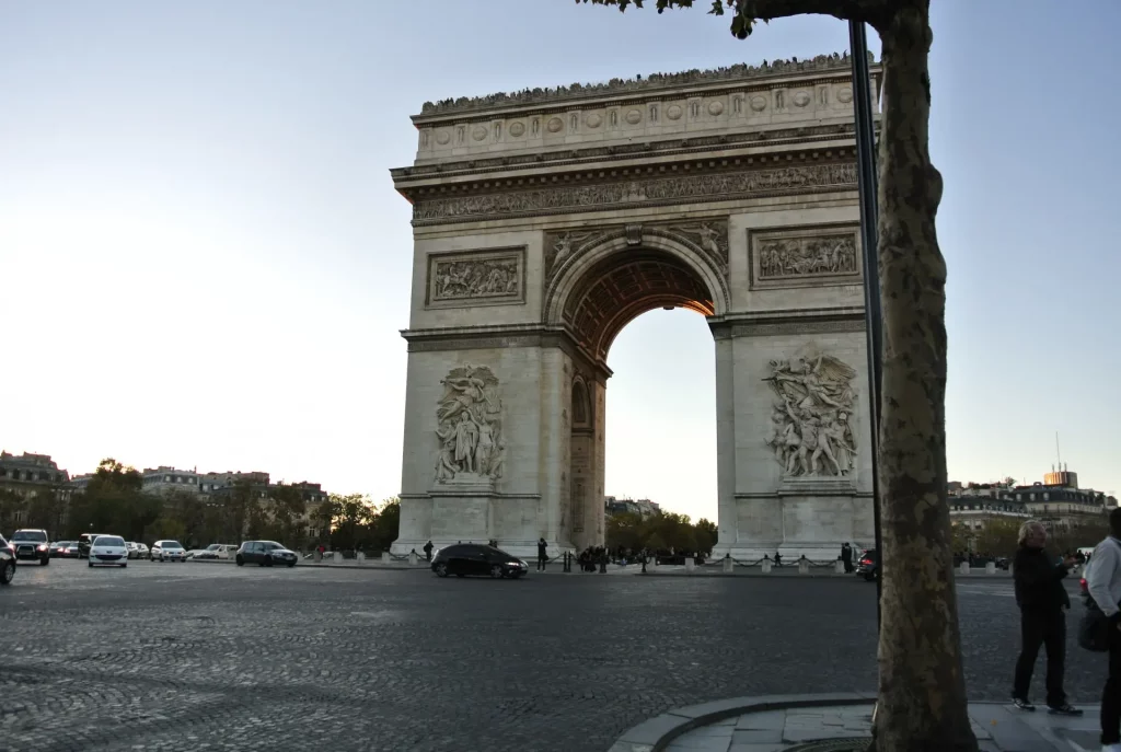 フランス　パリ　凱旋門