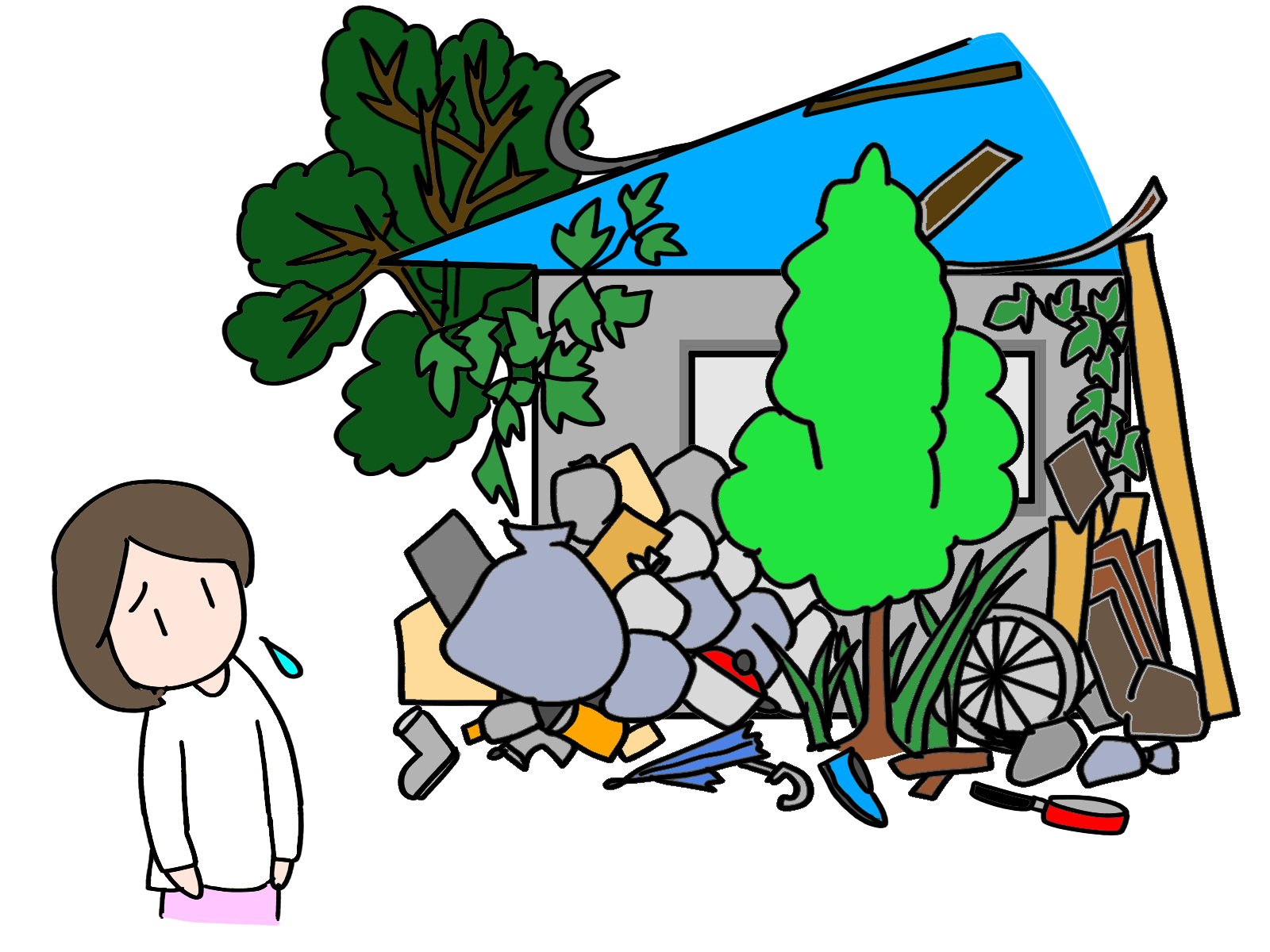 ゴミ屋敷になってしまう人の特徴