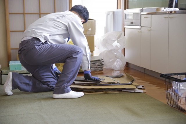 ゴミ屋敷の片付け