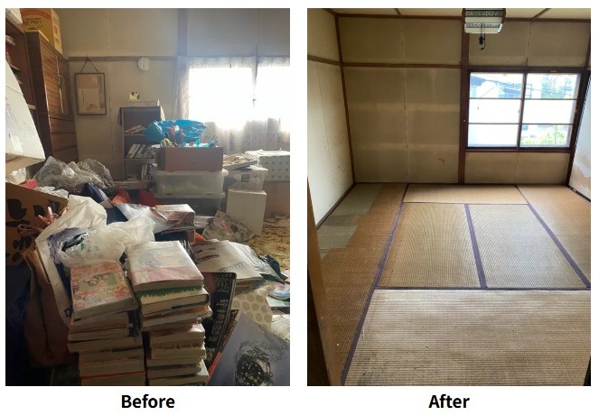 Before After