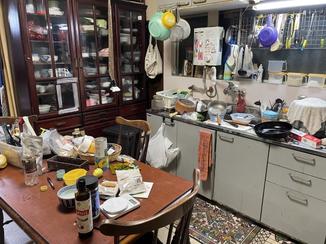 物が多い部屋